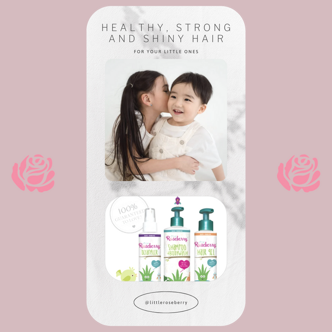 Healthy, strong and shiny hair: How we should care for and treat children's hair.