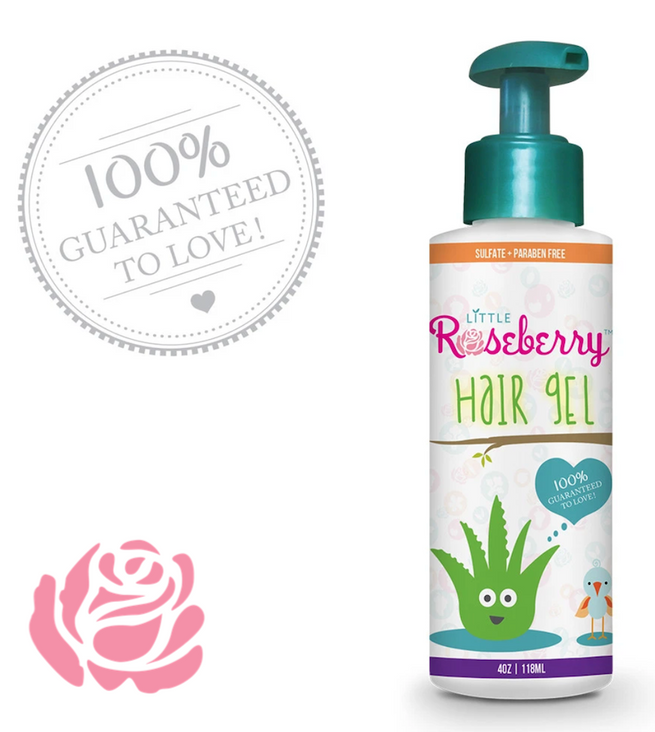 Little Roseberry Natural Hair Gel reviewed as "Best Kids Gel" AGAIN! 🥳